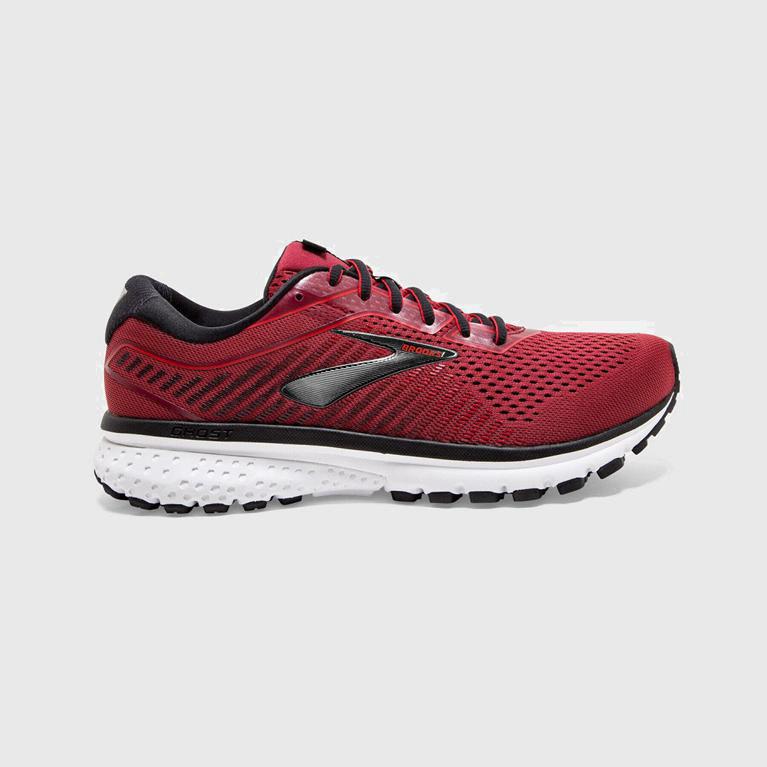 Brooks Ghost 12 Belgie Hardloopschoenen Brooks Heren Rood Maat